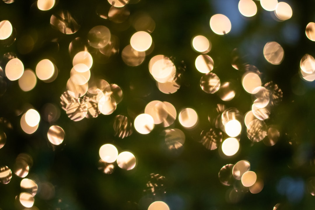 Soft, warm light suggesting hope during the holiday season.